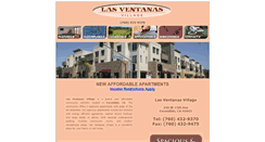 Desktop Screenshot of lasventanasvillage.com